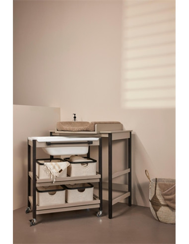 Meuble de bain Smart - Stone/Eboni