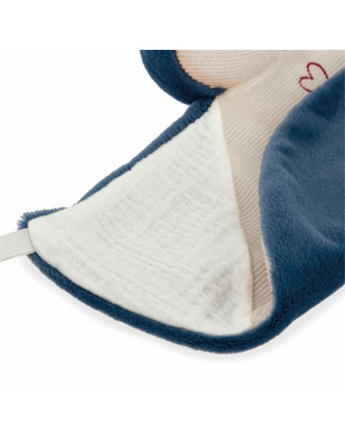 Doudou Manchot - Bleu