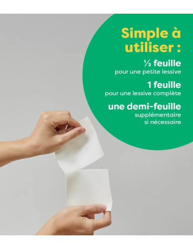 Feuilles de lessive - Puissance &...