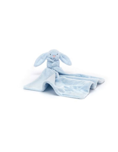 Doudou Lapin bashful 34cm - Bleu