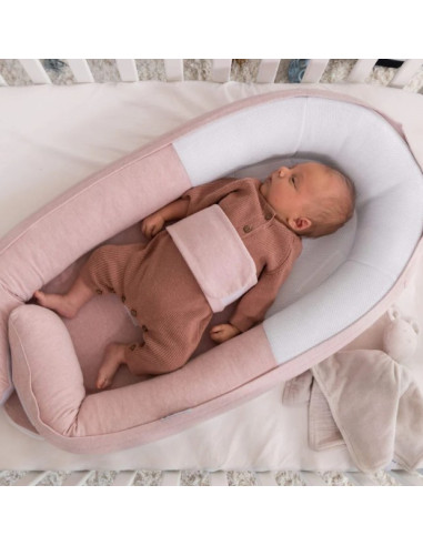Nid bébé Doomoo Cocoon - Chiné Pink