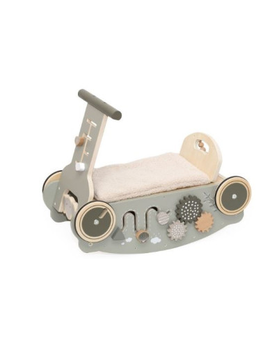 Chariot d'activités 3 en 1 - Olive Green