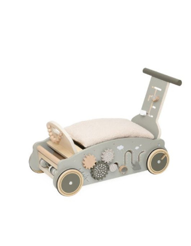 Chariot d'activités 3 en 1 - Olive Green