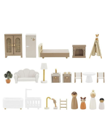 Maison de poupée en bois - Nougat