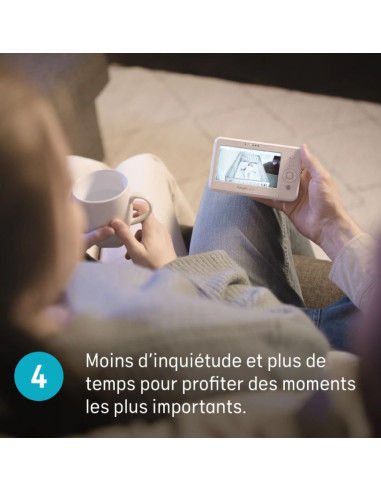 Babyphone video avec plaque détecteur...