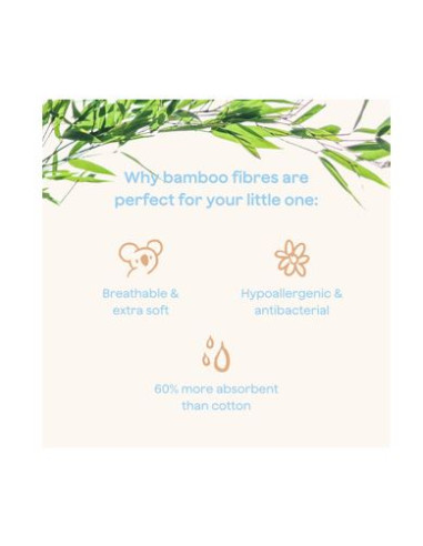 Serviette coussin langer bambou...