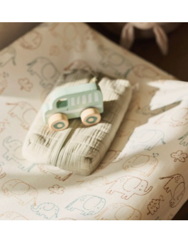 Housse de matelas à langer -...