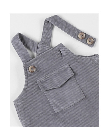 Set salopette + t-shirt Animals - 9M 