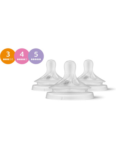 Tétines Avent Natural 3.0 - Mix and...