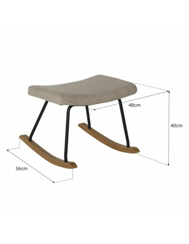 Hocker Rocker De Luxe - Argile