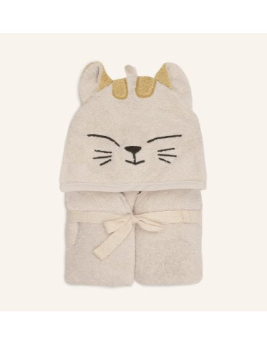 Cape de bain terry 75x75cm - Charlie Cat