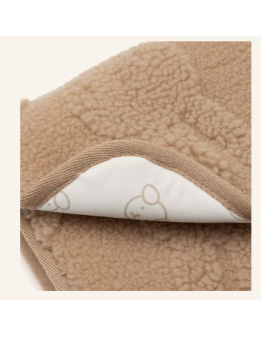 Tapis à langer Miffy Jacquard Teddy -...