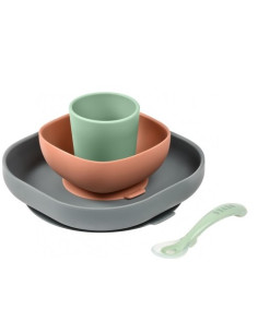 Coffret repas silicone 4...