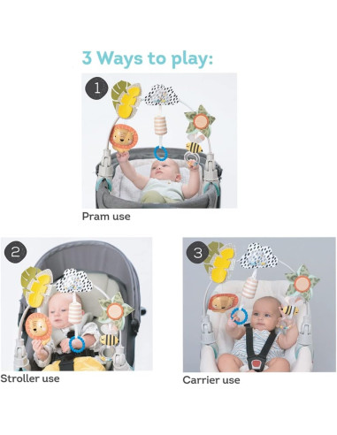 Arche d'activités à pinces - Savannah