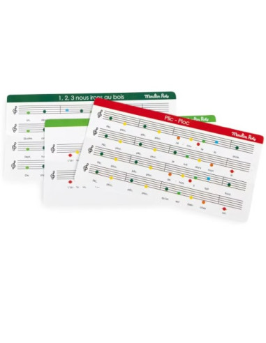 8 clochettes musicales - Les Popipop