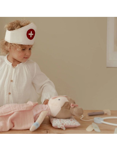 Set de docteur en bois - Vert