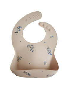 Bavoir en silicone - Lilac...