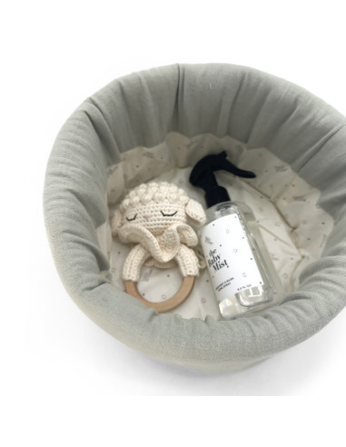 Panier rangement moyen - Dune Powder