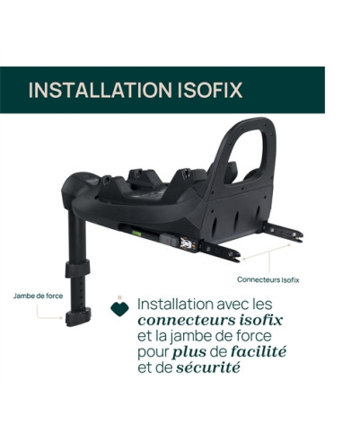 Base Rotative 360° iSize Kory et Bi-Seat