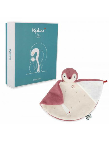 Doudou Manchot - Rose