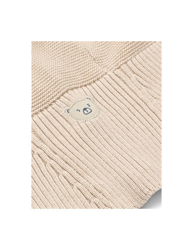 Cagoule tricotée Vima - Sandy - 6/9M