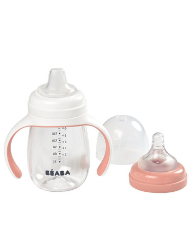 Biberon d'apprentissage 210ml 2en1 PP...