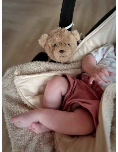 Doudou battements de coeur de voyage...