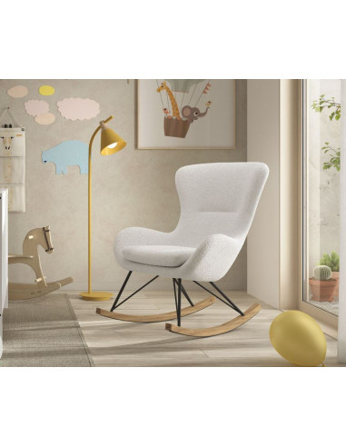 Chaise à bascule Rocky Maxi - Boucle...