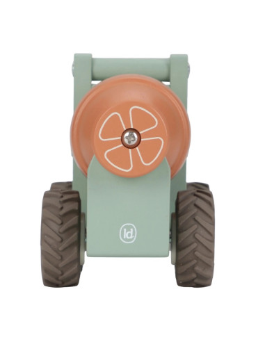 Camion de ciment en bois - Vert