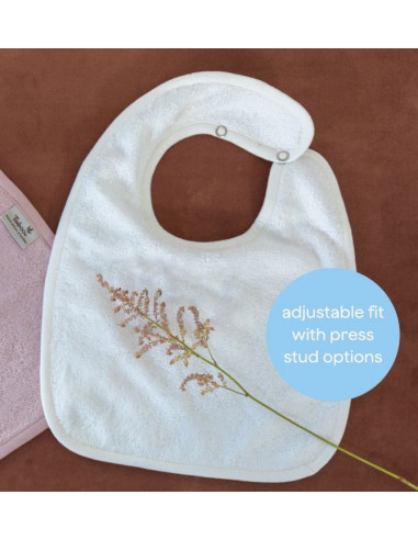 Bavoir bambou imperméable - Frosted...