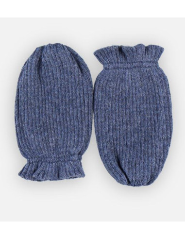 Moufles anti-griffures coton bio 0-1m...