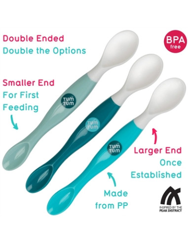 Lot de 3 cuillères Swapsie Tum tum -...