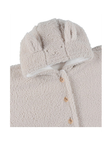 Poncho de voyage Teddy - Beige - 18/36M