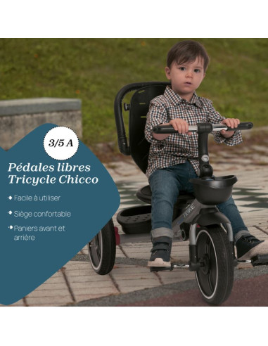 Tricycle évolutif 4 en 1 - Bleu