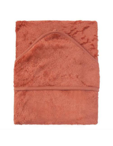 Cape de bain bambou XXL - Apricot Blush