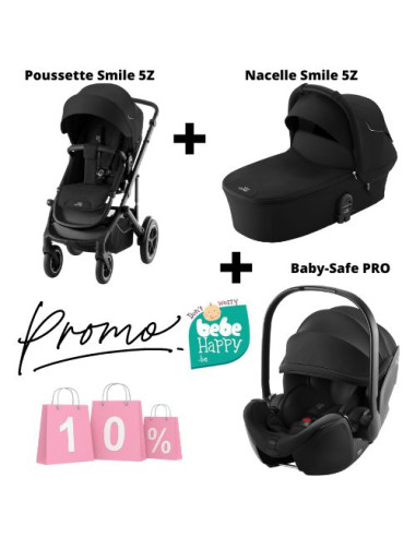 Pack trio Britax-Römer Smile 5Z -...