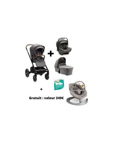 Pack Trio Nuna Mixx Next Cari Pipa -...