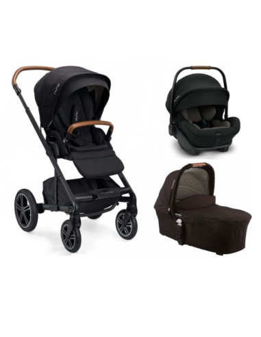Pack Trio Nuna Mixx Arra Next - Caviar