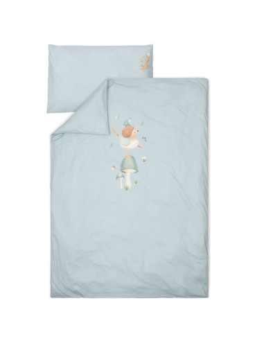 Housse de couette 110x140cm et taie -...