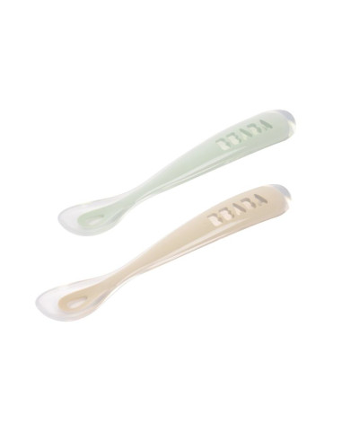 Lot de 2 cuillères 1er repas soft en...