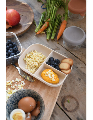 Assiette compartimentée silicone -...