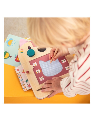 Ardoise magique - Jeanne le chat