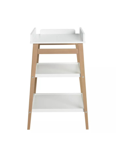 Table à langer HIP - Blanc/Naturel