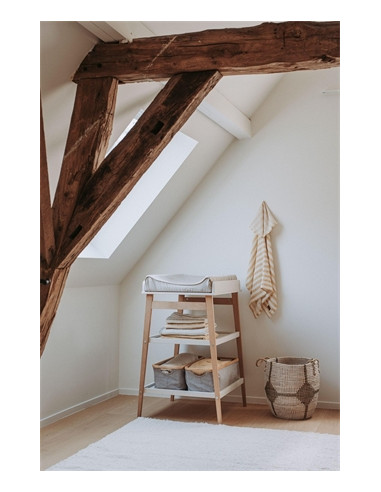 Table à langer HIP - Argile/Naturel