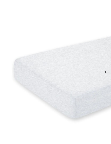 Drap housse parc jersey 75x95 - Plum...