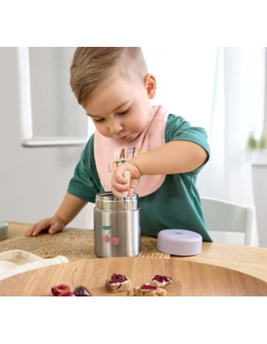 Thermos repas 315ml inox - Happy...
