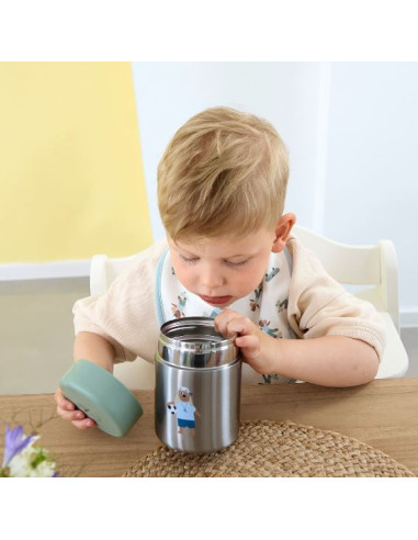 Thermos repas 315ml inox - Tiny Team Dog