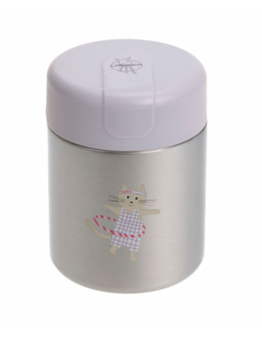 Thermos repas 315ml inox - Tiny Team Cat