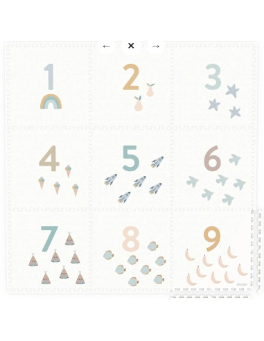 Tapis de jeux puzzle Play&Go Eevaa -...