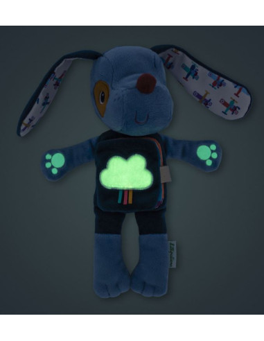 Peluche phosphorescente et livre en...